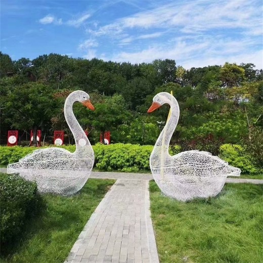 曲陽(yáng)縣發(fā)光不銹鋼天鵝雕塑款式,不銹鋼動(dòng)物雕塑大全