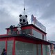 不銹鋼爬墻熊貓雕塑廠(chǎng)家,幾何動(dòng)物雕塑大全產(chǎn)品圖