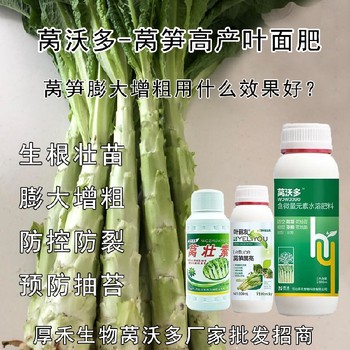 貢菜萵壯素葉面肥好不好,萵筍葉面肥廠家