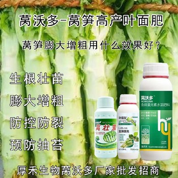 貢菜萵筍三控葉面肥用法用量,為峰肥業(yè)萵壯素