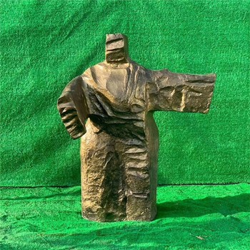 打太極人物雕塑定制武術(shù)情景雕塑
