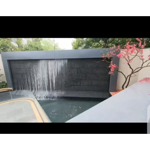 溫州潮汐水幕流水墻制作