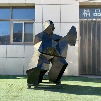 玻璃鋼打太極人物雕塑廠家電話抽象打太極雕塑