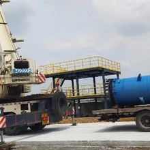 石墨列管換熱器,圓塊孔式石墨冷凝器