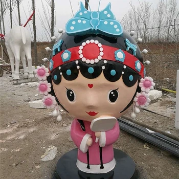 曲陽縣創(chuàng)意戲曲人物雕塑款式,京劇人物雕塑