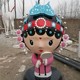 縣玻璃鋼戲曲人物雕塑圖
