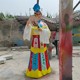 戲曲人物雕塑定制圖