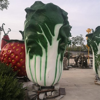 公園白菜雕塑定制廠家