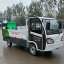 重慶電動四輪垃圾桶轉(zhuǎn)運車配件直發(fā)