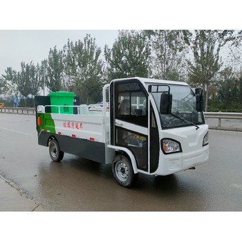 湖北電動四輪垃圾桶轉運車配件直發