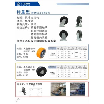 河源重型工業(yè)腳輪坦克TAHK重型腳輪工業(yè)腳輪圖