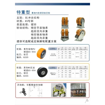 珠海重型工業(yè)腳輪重型機械腳輪工業(yè)萬向腳輪