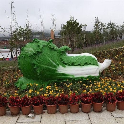 仿真大白菜雕塑定制廠(chǎng)家,仿真蔬菜雕塑