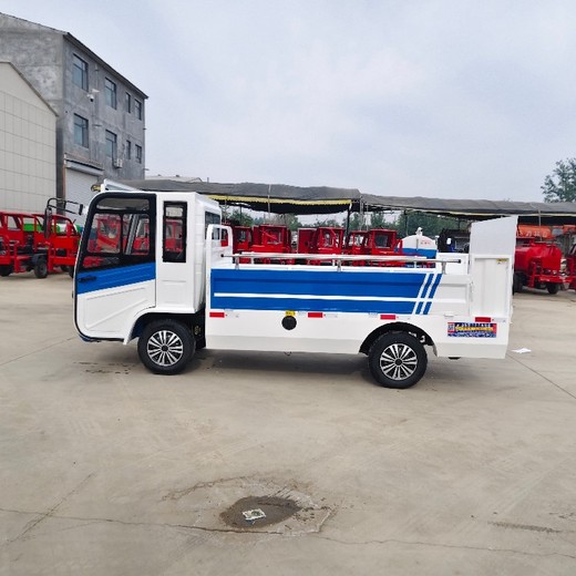 北京電動三輪垃圾桶轉(zhuǎn)運(yùn)車環(huán)衛(wèi)車廠家