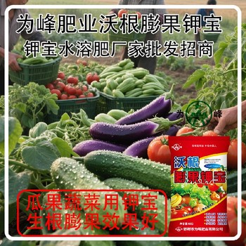 膨果肥美國鉀寶鉀寶什么時間用,為峰肥業(yè)鉀寶招商