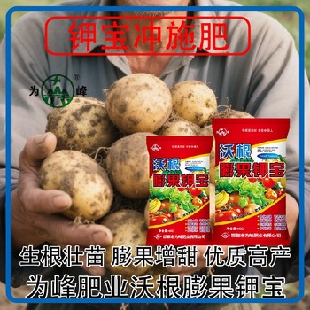 膨果肥沃根膨果鉀寶鉀寶招商,為峰肥業(yè)鉀寶招商
