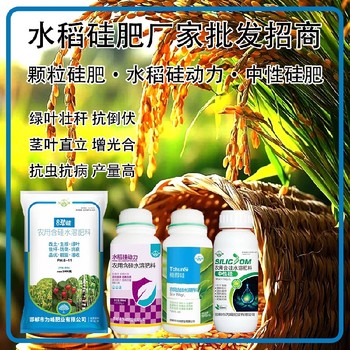 糖醇硅顆粒硅肥水稻硅肥經(jīng)銷商,為峰肥業(yè)廠家招商