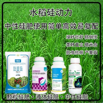 水稻硅動(dòng)力中性硅肥水稻硅肥貼牌,生產(chǎn)廠(chǎng)家批發(fā)