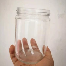 芝麻醬玻璃瓶醬菜玻璃瓶圓瓶醬菜玻璃瓶