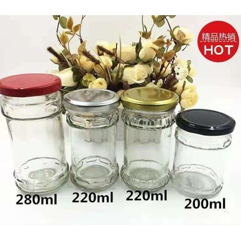 玻璃醬菜瓶定制定制玻璃豆瓣瓶玻璃醬菜瓶出口