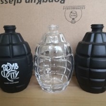 出口玻璃香水瓶磨砂絲印玻璃香水瓶玻璃香水瓶圖片