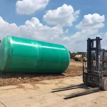 新疆塔城纏繞化糞池玻璃鋼事故油池廠家無動力污水處理設(shè)備