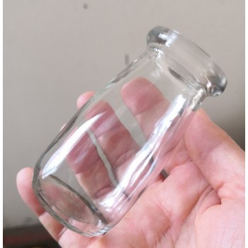 布丁玻璃瓶玻璃豆奶瓶定制玻璃奶瓶