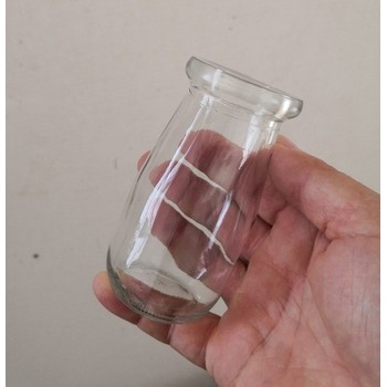 布丁玻璃瓶玻璃豆奶瓶定制玻璃奶瓶