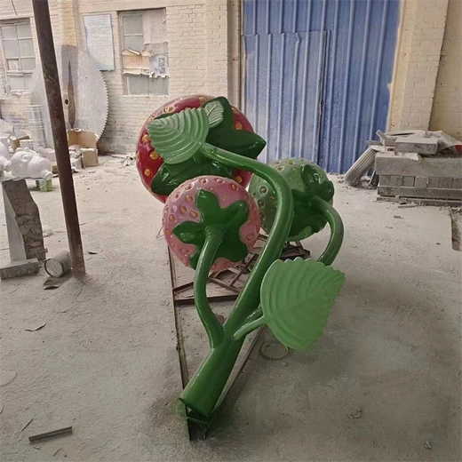 仿真果蔬雕塑草莓仿真水果雕塑