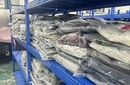 臺州服裝尾貨回收品牌大量回收紡織衣服圖片