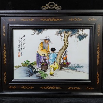 瓷板畫鑲嵌寶石交易材質(zhì)保真服務(wù)