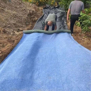 臺(tái)州水泥毯廠家,人工湖15公斤針刺復(fù)合水泥毯