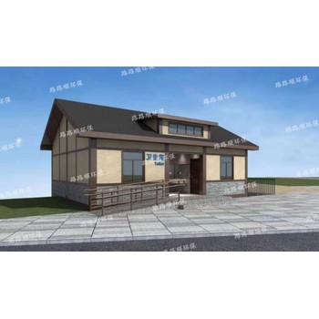 甘肅環(huán)保公廁智慧驛站衛(wèi)生間生產(chǎn)廠家大型模塊化組裝移動廁所