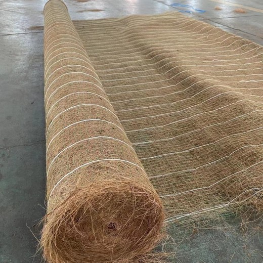 供應(yīng)麻椰固土毯施工方法河道治理