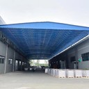 污水池電動雨棚-收縮雨蓬圖片-按需設計