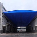 過(guò)道走廊電動(dòng)伸縮雨棚-大型倉(cāng)庫(kù)棚子-隔熱防曬