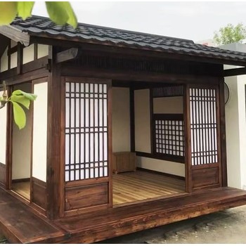 雙鴨山環(huán)保零甲醛可移動小木亭