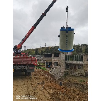 玻璃鋼布爾津GRP一體化預(yù)制泵站污水提升泵站節(jié)能安全型