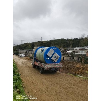 玻璃鋼布爾津GRP一體化預(yù)制泵站污水提升泵站節(jié)能安全型