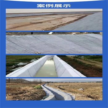 云南水泥毯廠家,水渠8公斤針刺復合水泥毯