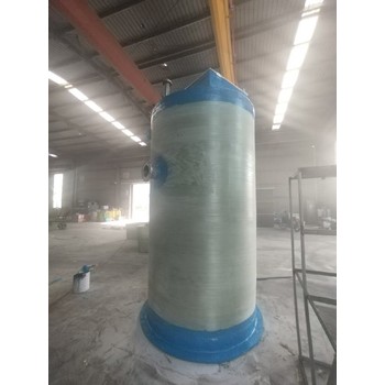 玻璃鋼上蔡GRP一體化預(yù)制泵站污水提升泵站智能節(jié)能型