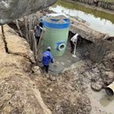 玻璃鋼焉耆回族GRP一體化預(yù)制泵站一體化污水提升泵站超靜音型