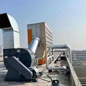 湖南湘潭生產(chǎn)濾筒除塵器飼料廠