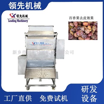 海南LXBXGQP-5全自動百香果脫皮機聯系方式