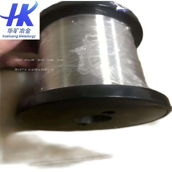耐腐蝕不銹鋼微絲0Cr18Ni10Ti醫(yī)用導(dǎo)絲外科器械用鋼絲