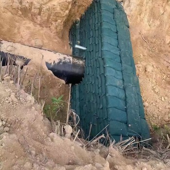 北京供應生態袋,河道礦山復綠護坡生態袋施工視頻