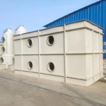 襄陽玻璃鋼生物除臭箱源頭工廠,降解污染物,生物濾池滴濾塔