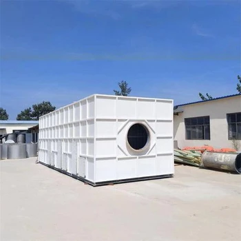 襄陽玻璃鋼生物除臭箱源頭工廠,降解污染物,生物濾池滴濾塔