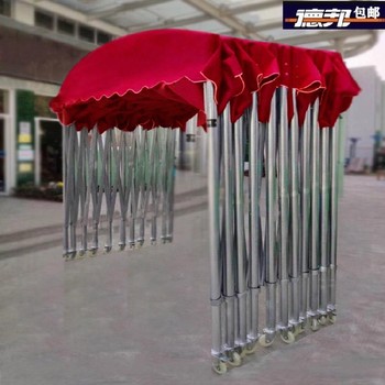 津南推拉伸縮電動雨棚多少錢一平米停車棚