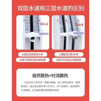 落地窗房間板式對(duì)流暖氣片窗邊安裝阻隔寒氣入侵